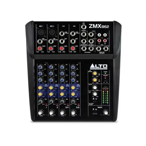 Alto ZMX862 6-канальный аналоговый микшер купить в Москве и РФ